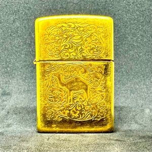 Vintage Camel Zippo 22K